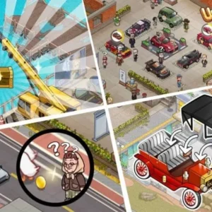 Main gameplay of Used Car Tycoon Game.