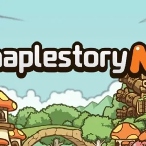 MapleStory M character selection screen