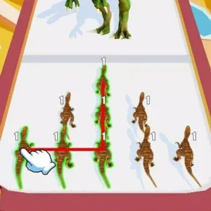 Merge Battle 3D Dinosaur Game mod