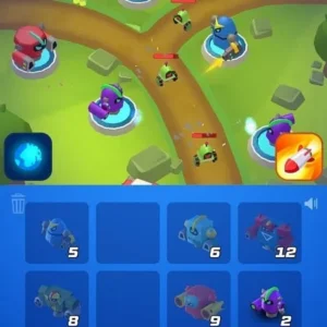 Merge Tower Bots mod