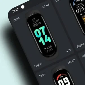 Mi Band 6 Watch Faces mod