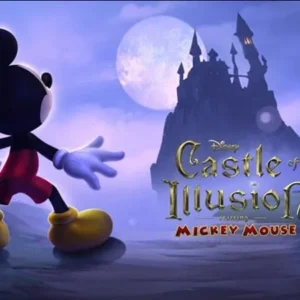 Mickey Mouse running in Castle of Illusion
