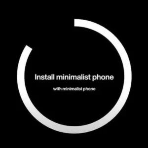 minimalist phone interface