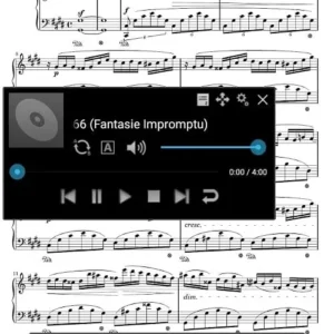 MobileSheets Trial on a Tablet