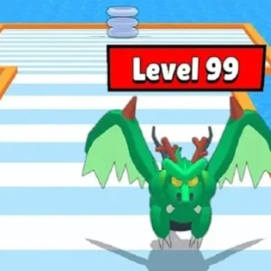 Monster battling in Monster Catcher.