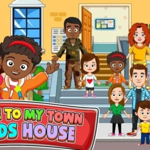 My Town Friends house game mod