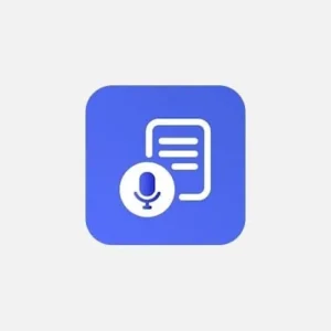Note AI app interface