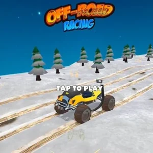 Off-road racing action