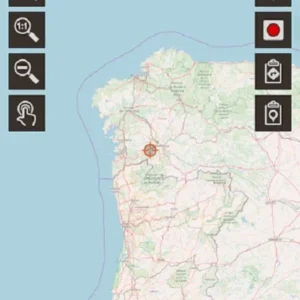 OruxMaps GP interface