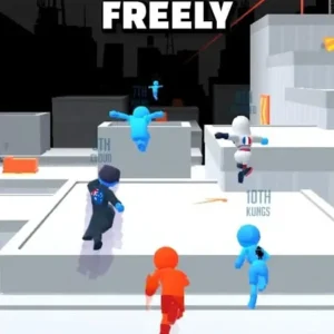 Parkour Race gameplay screenshot