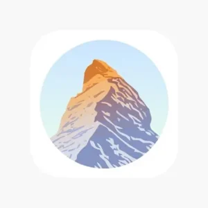 PeakVisor identifies mountains through your phone's camera