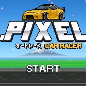 Pixel Car Racer gameplay screenshot