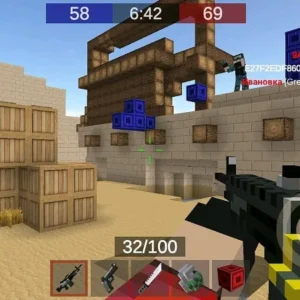 Pixel Combats 2 Gameplay