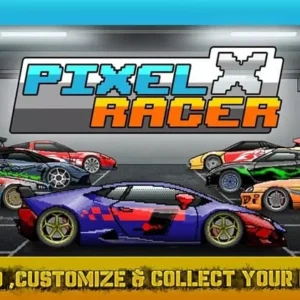 Pixel X Racer gameplay screenshot