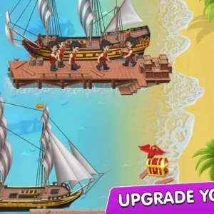 Pocket Ships Tap Tycoon gameplay screenshot