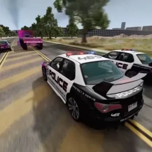 Police Car Chase Smashing Cop gameplay
