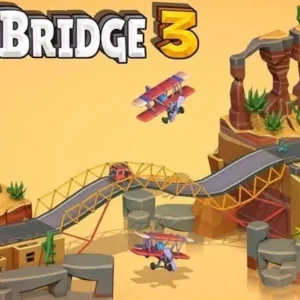 Poly Bridge 3 gameplay screenshot