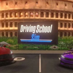 Realistic driving experience in Driving School Sim