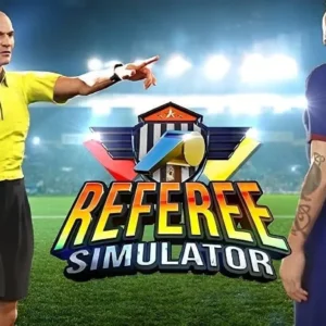 Referee making a call in Football Referee Simulator.