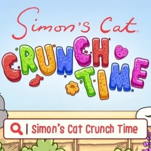Simon's Cat Crunch Time Main Screen