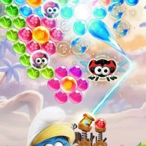 Smurfs Bubble Shooter Gameplay