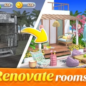 Space Decor Island gameplay