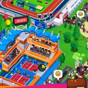 Sports City Tycoon gameplay screenshot