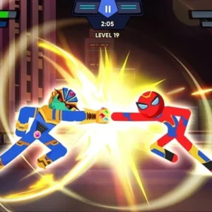 Stickman Fighting Gameplay