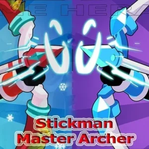 Stickman Master Archer in action
