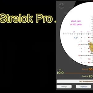 Strelok Pro App Interface
