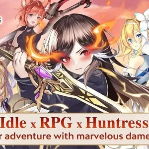 Stunning visuals of Idle Huntress: Adventure.
