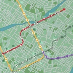 Subway Connect Idle Metro Map mod