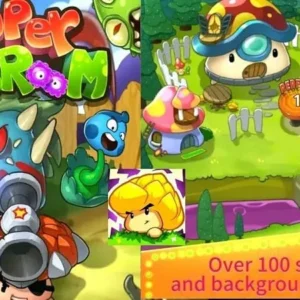 Super Mushroom VS Bacteria gameplay