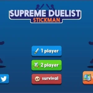 Supreme Duelist Stickman in action