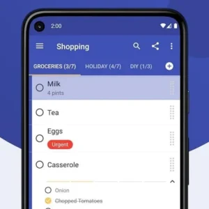 Tasks Todo list mod