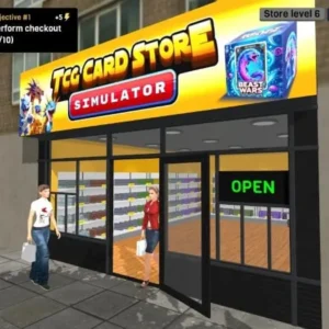 TCG Card Store running smoothly