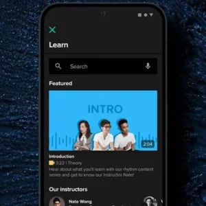 The Metronome by Soundbrenner on an Android device.
