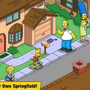 The Simpsons Tapped Out gameplay