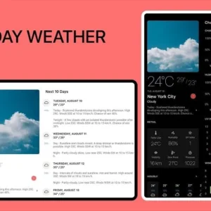 Today Weather app interface