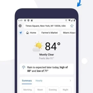 Tomorrow.io Weather Forecast mod