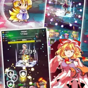 Touhou Dungeon Battle gameplay