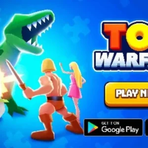Toy Warfare in Action