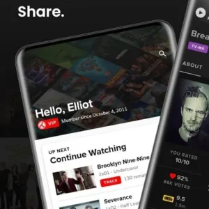 Trakt app interface