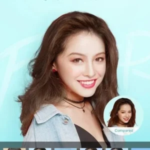 Ulike app interface showcasing various filters and editing options.