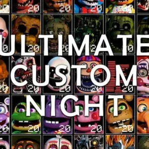 Ultimate Custom Night's Main Screen