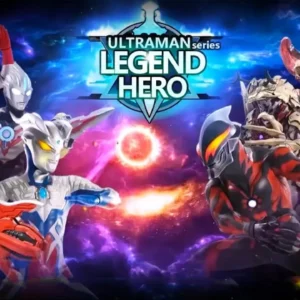 Ultraman in action