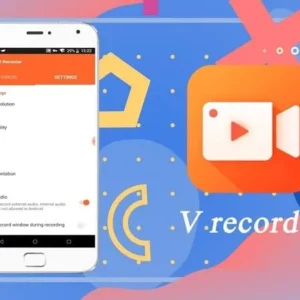 V Recorder app interface.