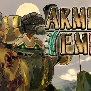 Valess and his golem companion in RPG Armed Emeth