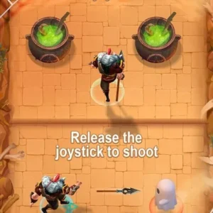 Vertical action gameplay in Butchero