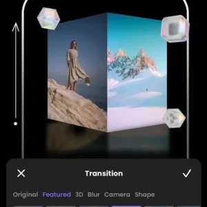 Vidma Editor interface showcasing editing tools